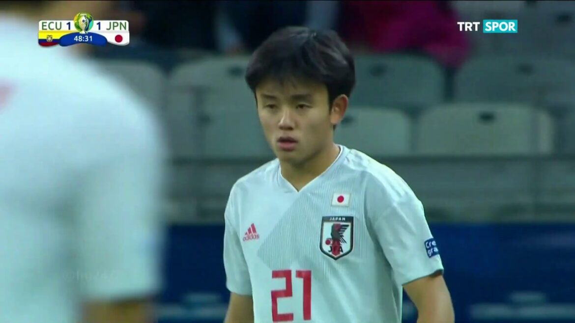 The performance of Takefusa Kubo - the rookie of Real Madrid at Copa 2019