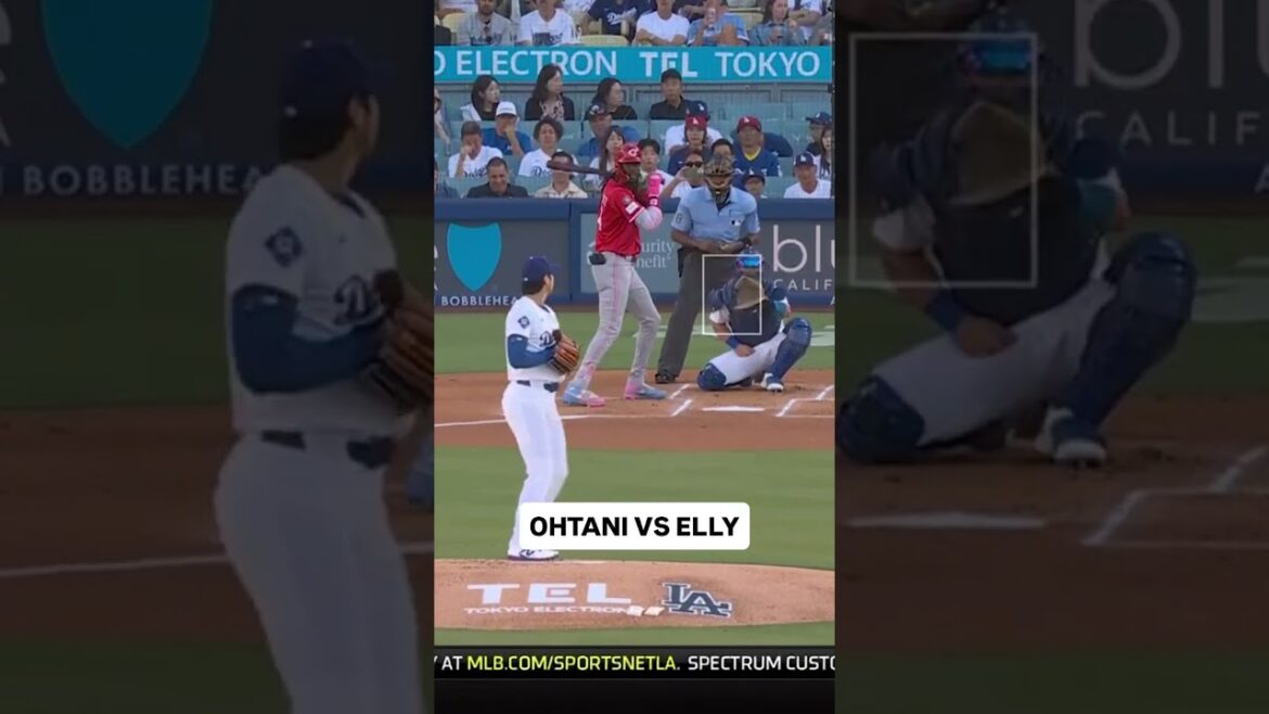 Shohei Ohtani Strikes Out Elly De La Cruz ⚡️ #Dodgers #OHTANI