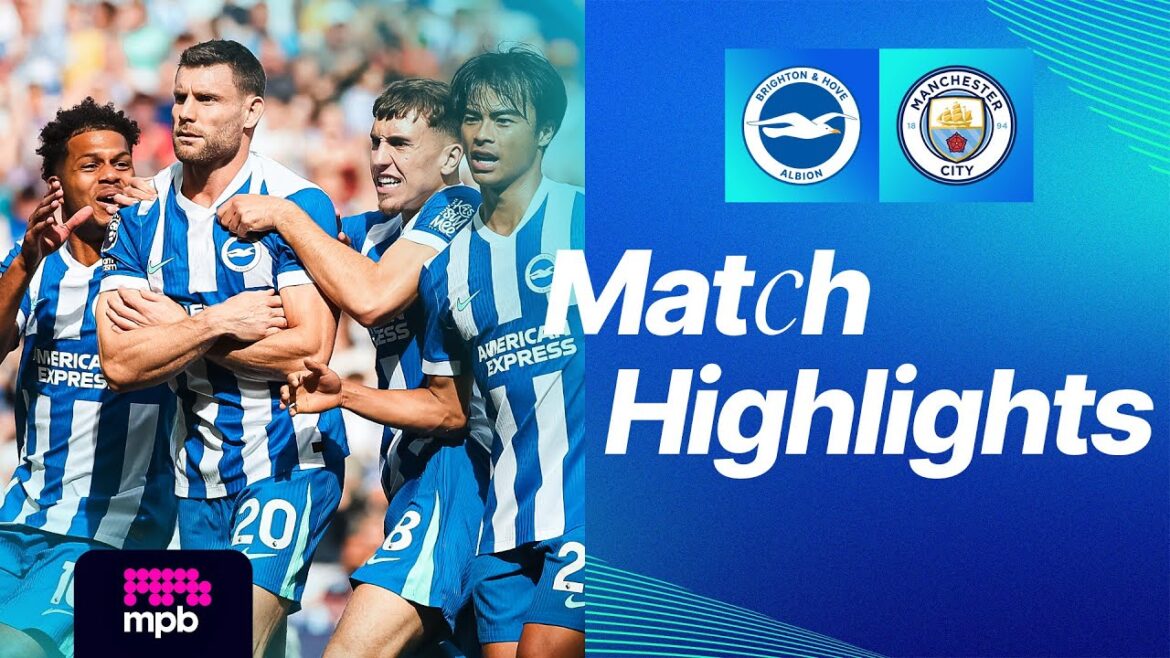 HIGHLIGHTS | Brighton v Man City | Premier League