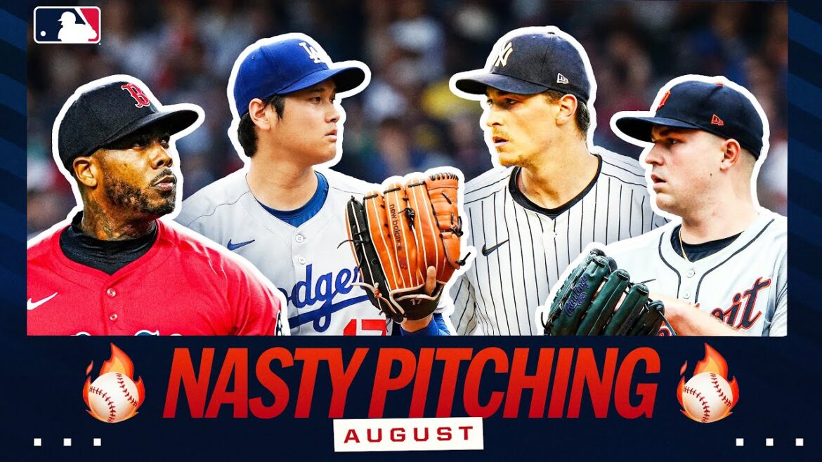 The NASTIEST pitches of August 😮‍💨 (feat. Shohei Ohtani, Max Fried, Tarik Skubal, and MORE)