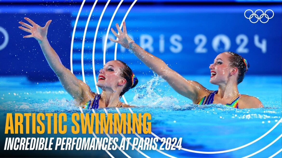 Masterpieces in Artistic Swimming at #Paris2024 🖼️🇫🇷 | Top Moments