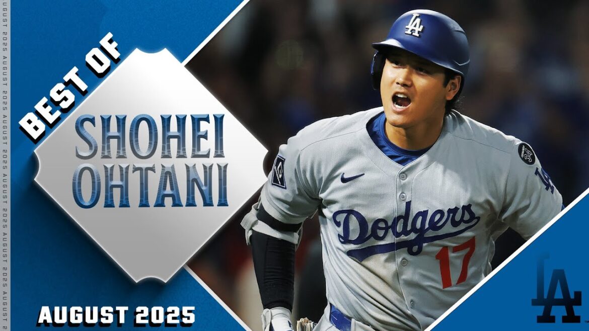 ⚡Shohei Ohtani's August Stats⚡: First Dodger win, 1.020 OPS, 7 HRs!! | Ohtani Shohei Highlights