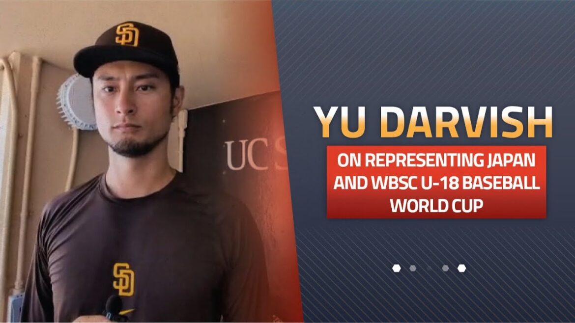 Yu Darvish speaks with the WBSC