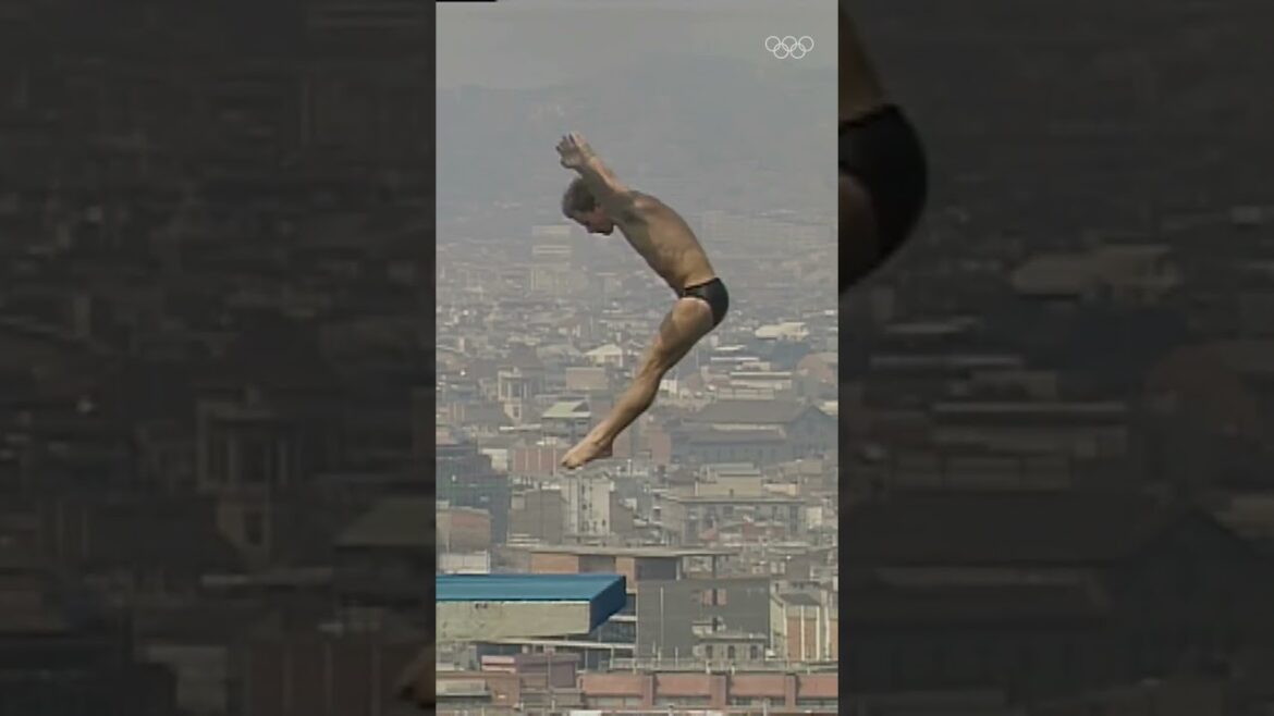 Dreamed Olympic debut for Scott Donie at #Barcelona1992. 🥈🙌 #Olympics #Diving