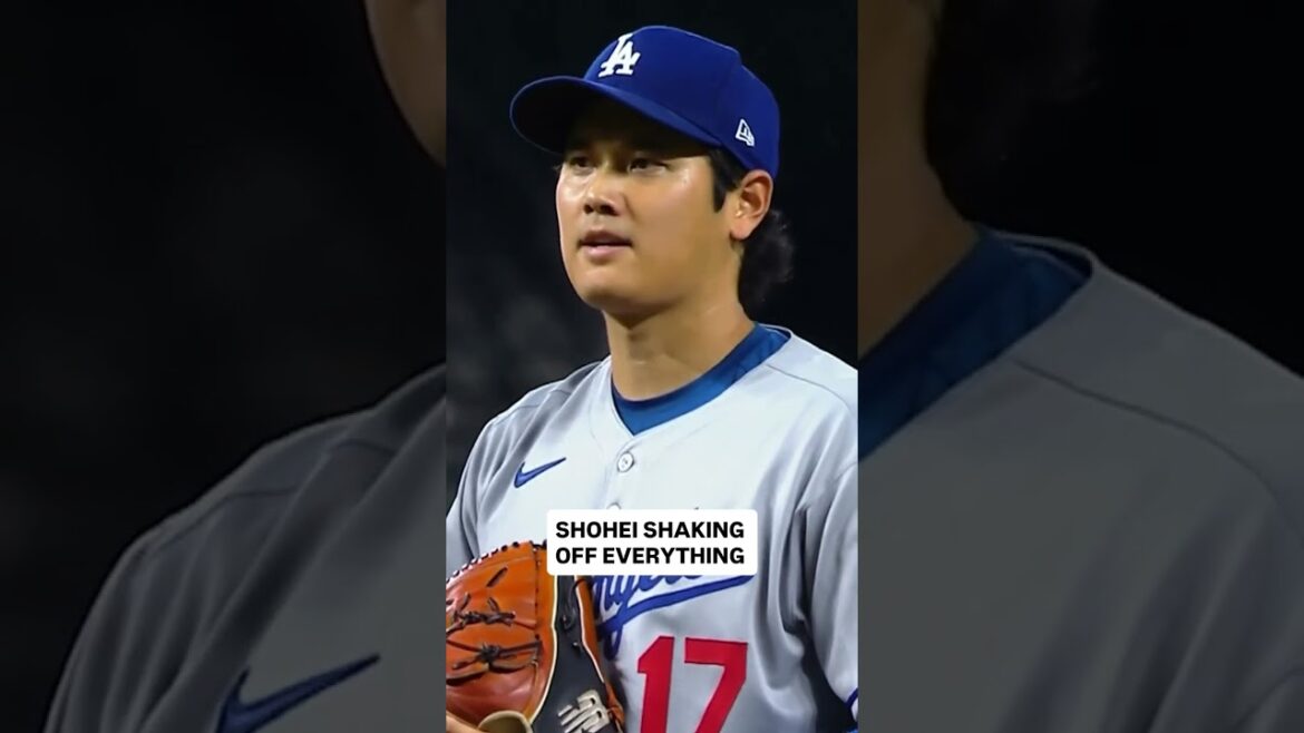 Shohei Ohtani Angry? 😅 #Dodgers #OHTANI #MLB