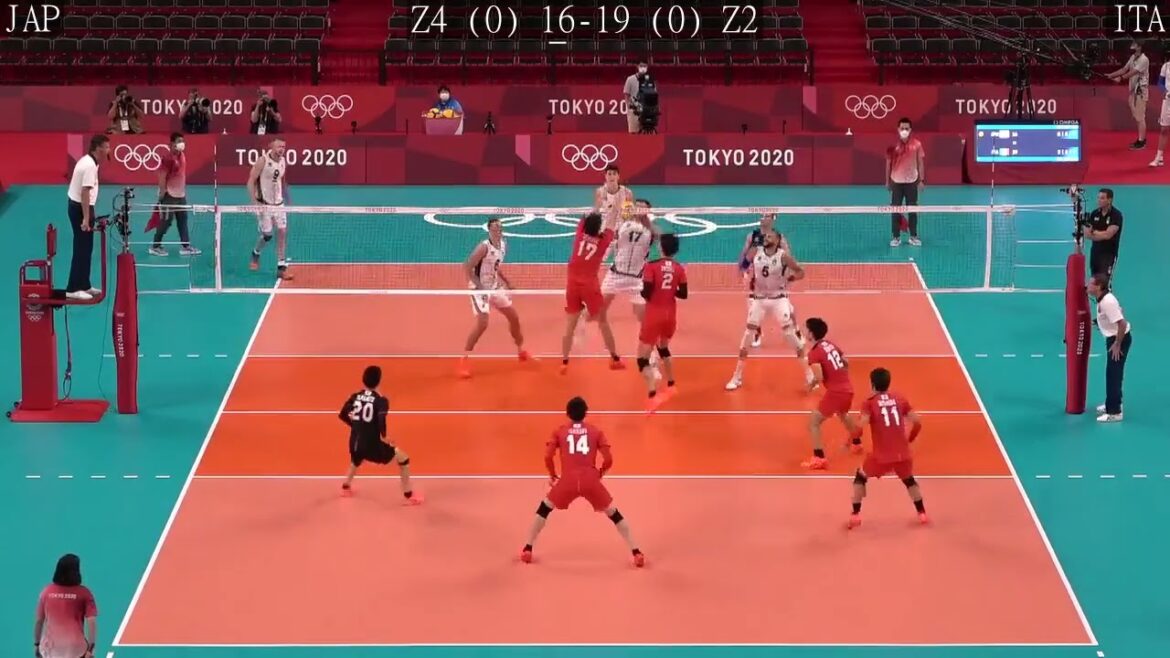 Volleyball Japan vs Italy Amazing FULL Match Tokyo Olympics