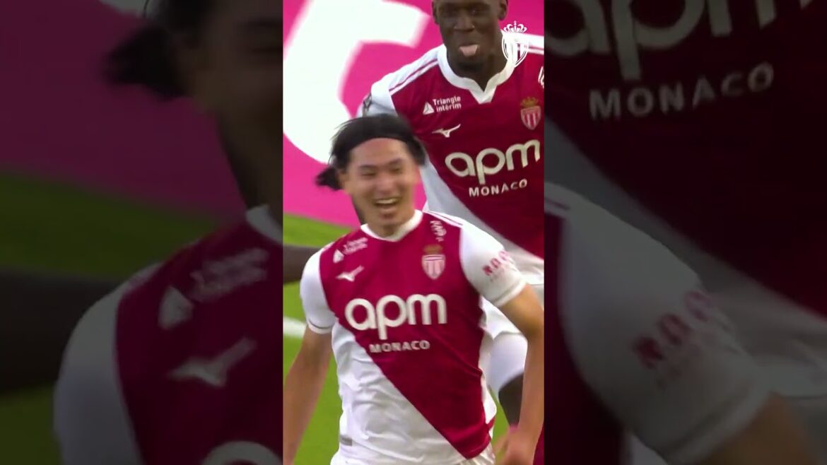 Minamino saves Monaco in the stoppages 🔥