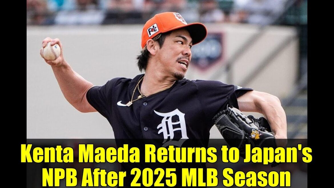Kenta Maeda Returns to Japan’s NPB After 2025 MLB Season Kenta Maeda Returns to Japan's NPB After 2025 MLB Season