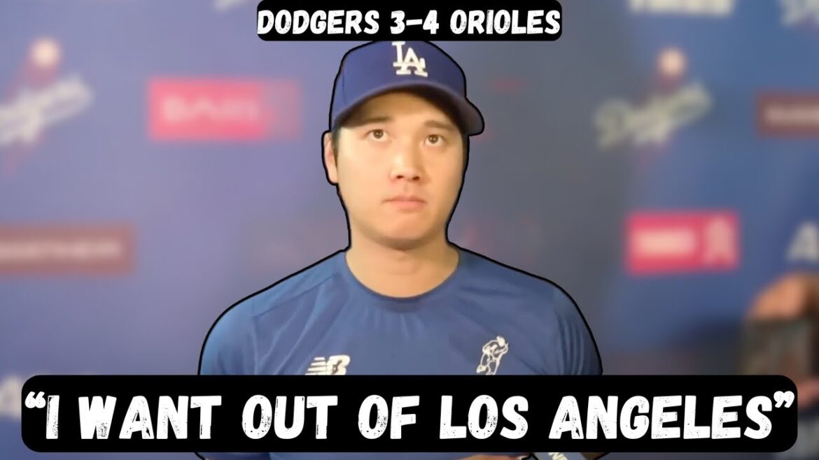 Shohei Ohtani REQUESTS TRADE to the Yankees after 5th straight loss - Post Game Interview vs Orioles