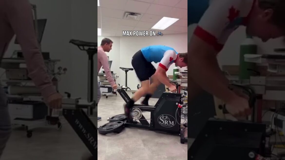 A look at Team Canada's track cyclist Nick Wammes’ training session 📹: @nickwammes #Olympics
