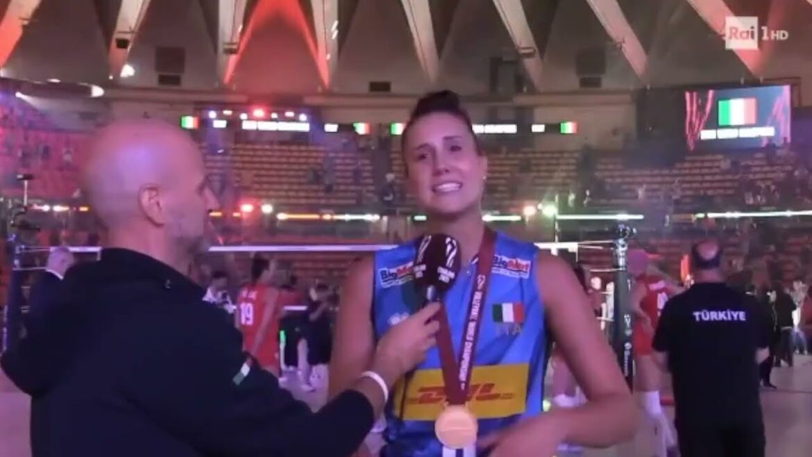 World Championships f.: Danesi's tears. "We are the story, it is pure pride. We have never trembled"