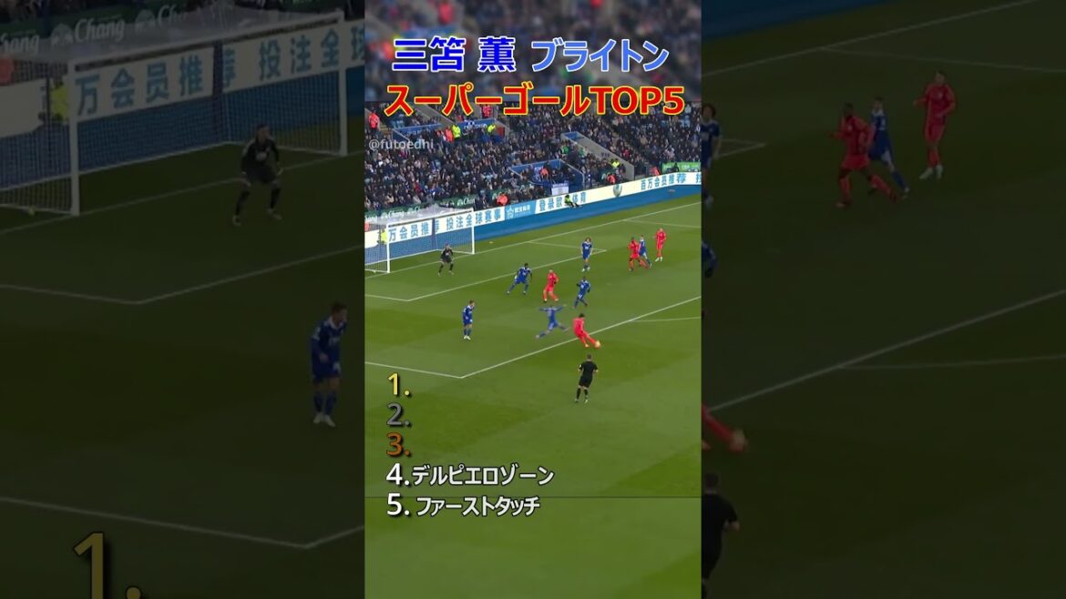 Mito Kaoru Super Goal TOP5 #shorts