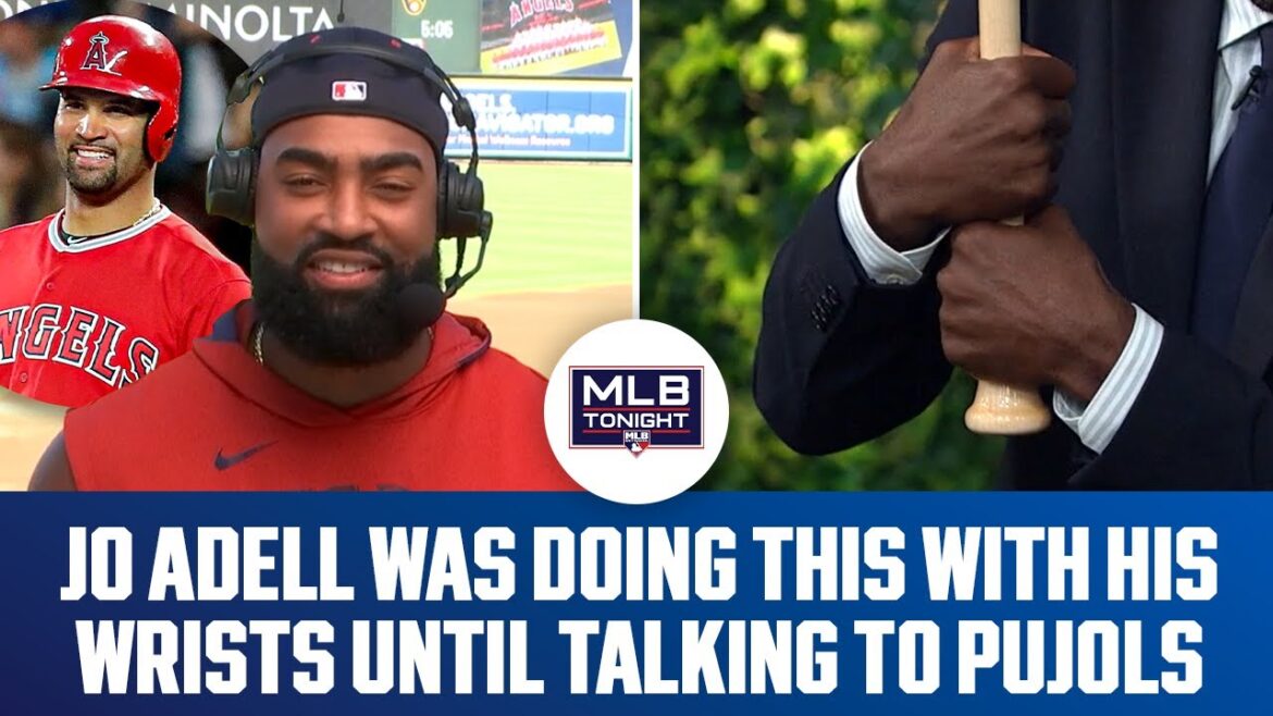 Jo Adell talks about learning from Albert Pujols, Mike Trout, & Shohei Ohtani | MLB Tonight