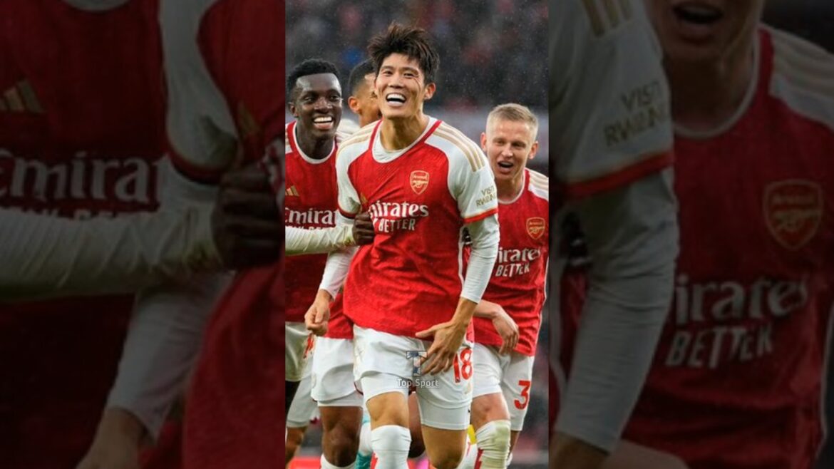 Arsenal end Takehiro Tomiyasu's contract #shorts #shortvideo #beritabola