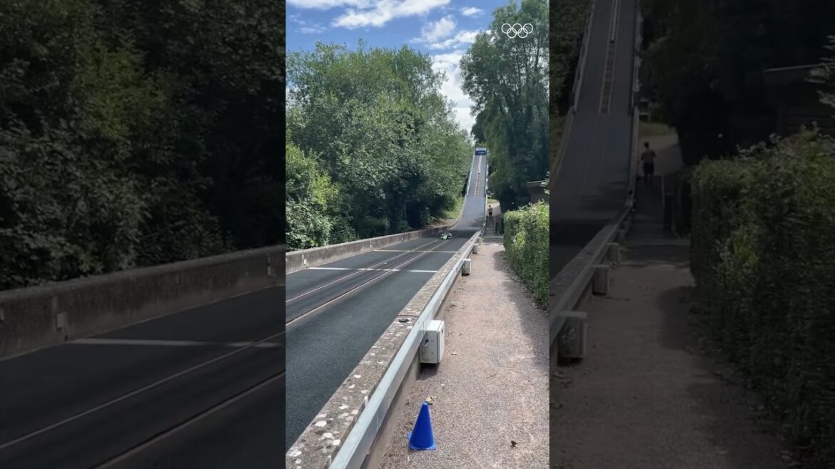 Summer training with winter vibes in mind. 🛷🫶