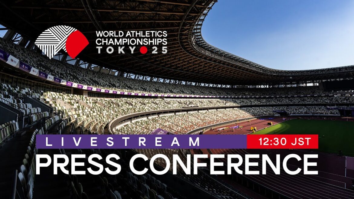 Livestream - World Athletics Championships Tokyo 25 Press Conference