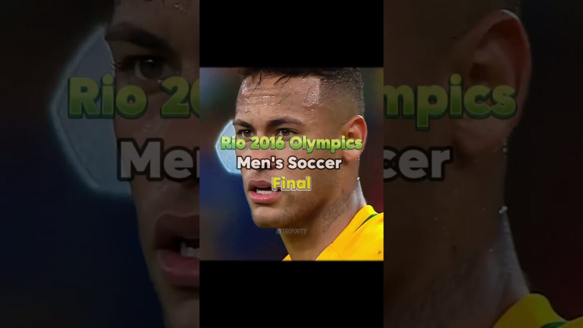 Neymar Wins Olympic Gold for Brazil 🇧🇷 ❤️