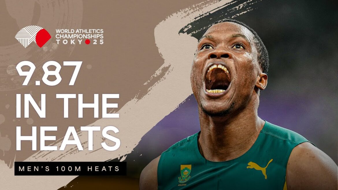 Leotlela stuns in the 100m heats with 9.87 🔥 | World Athletics Championships 25