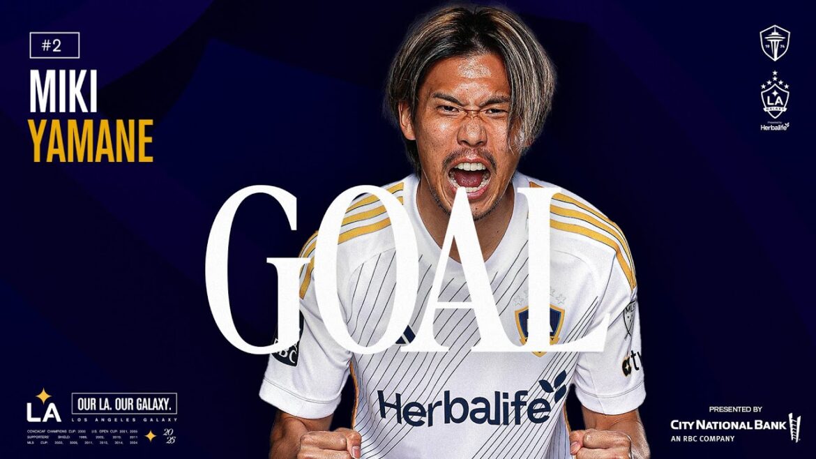 GOAL: Miki Yamane scores his first MLS goal to level the match vs. Seattle Sounders FC