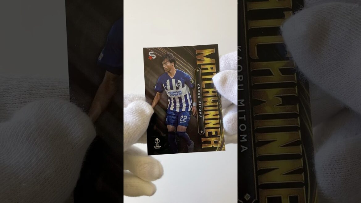 Kaoru Mitoma 🇯🇵 Matchwinner Card | Soccer Card Introduction #Shorts #japanfootball #topps Kaoru Mitoma 🇯🇵 Matchwinner Card | Soccer Card Introduction #Shorts #japanfootball #topps