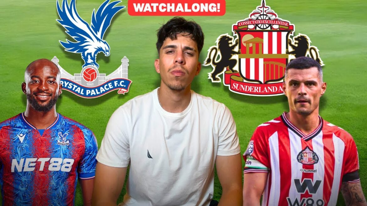 π¨π₯ CRYSTAL PALACE VS SUNDERLAND WATCHALONG π₯π¨ π¨π₯ CRYSTAL PALACE VS SUNDERLAND WATCHALONG π₯π¨