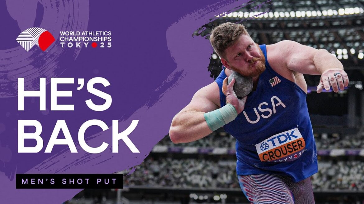 Crouser throws 21.37m season opener to qualify in Tokyo | World Athletics Championships Tokyo 25