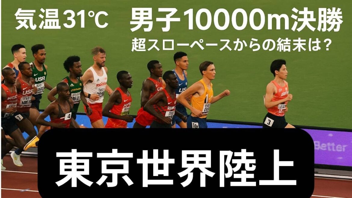 Men’s 10,000m Final Tokyo World Athletics 2025 September 14, 2025 Men's 10,000m Final Tokyo World Athletics 2025 September 14, 2025