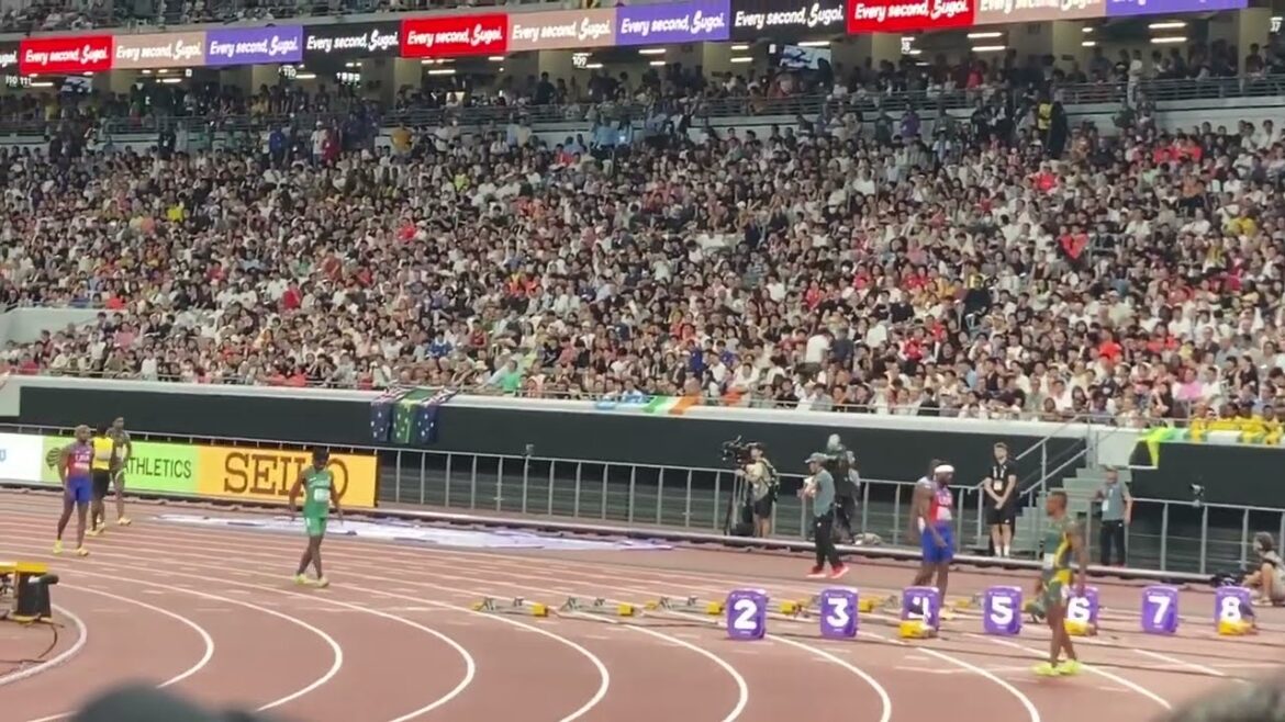 Tokyo World Athletics Men's 100m Final Poor Flying #WorldAthletics #TokyoWorldAthletics #WorldChampionship