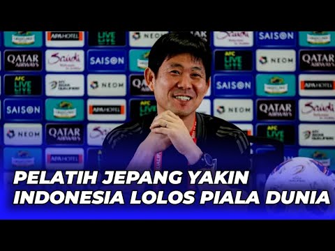 Japanese national team coach, Hajime Moriyasu believes Indonesia can pass the 2026 World Cup Japanese national team coach, Hajime Moriyasu believes Indonesia can pass the 2026 World Cup
