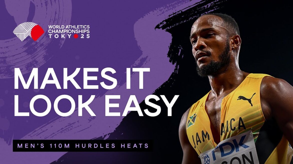 Mason storms to fastest 110m hurdles qualifier with 13.17 | World Athletics Championships Tokyo 25 Mason storms to fastest 110m hurdles qualifier with 13.17 | World Athletics Championships Tokyo 25