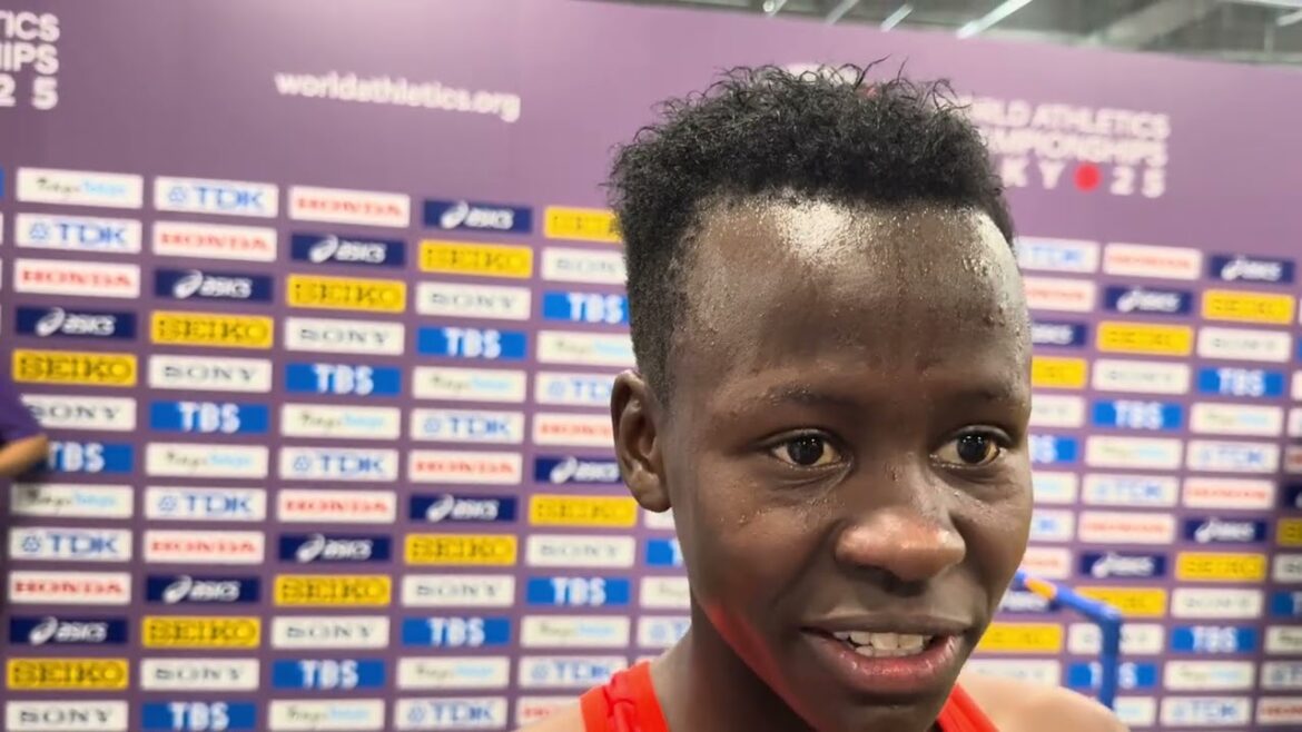 Kenya’s Faith Cherotich After Heats Of 3000m Steeplechase At Tokyo 2025 World Championships Kenya’s Faith Cherotich After Heats Of 3000m Steeplechase At Tokyo 2025 World Championships