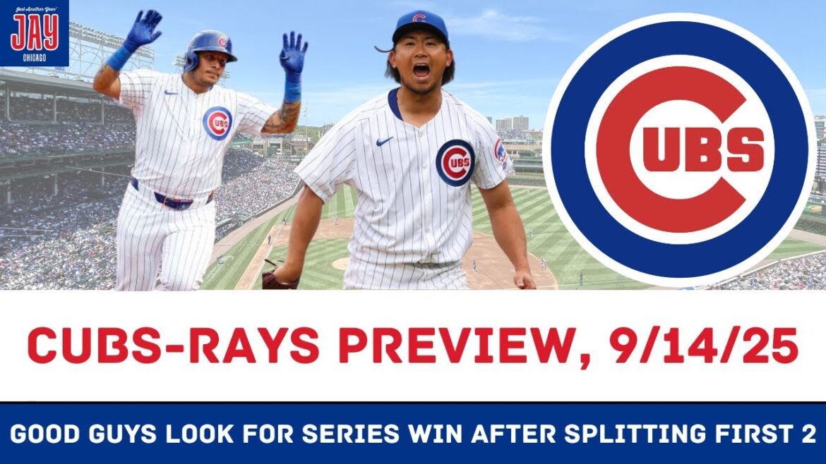 Cubs vs Rays Preview ⚾ Shota Imanaga vs Adrian Houser | Huge Wild Card Implications! Cubs vs Rays Preview ⚾ Shota Imanaga vs Adrian Houser | Huge Wild Card Implications!