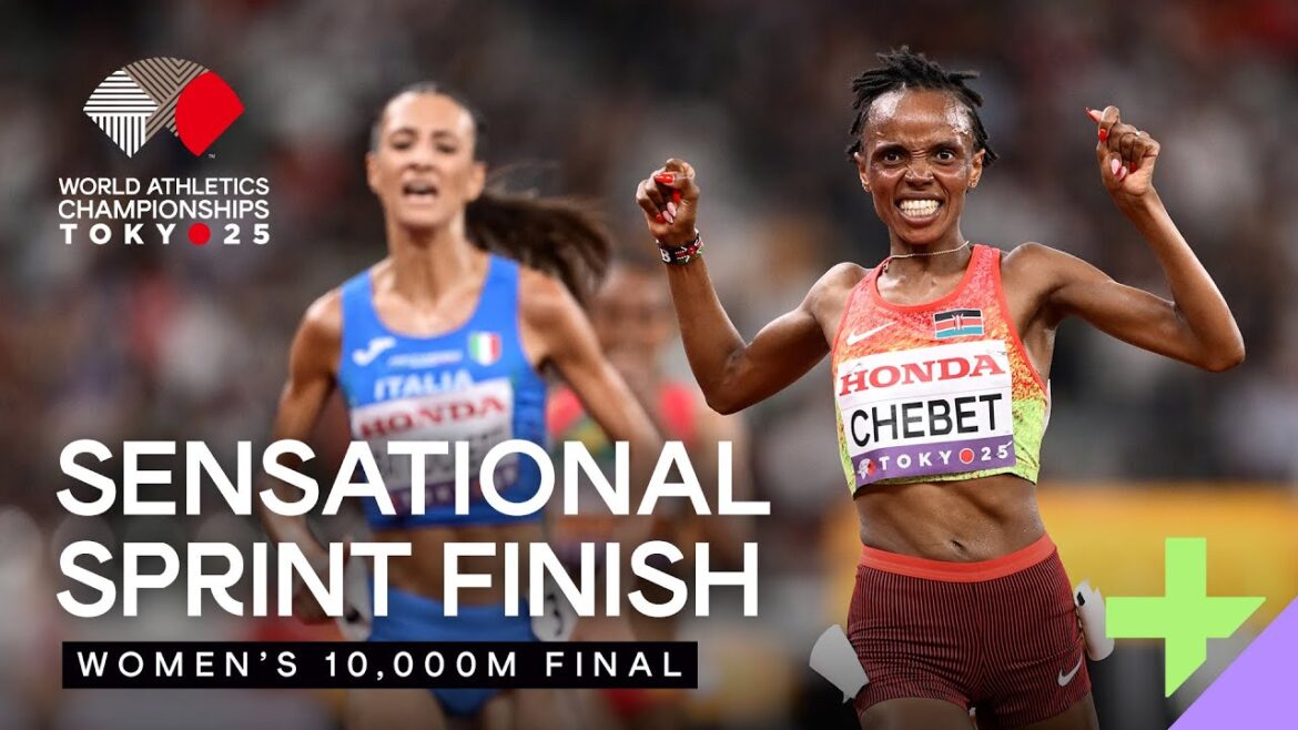 Beatrice Chebet storms to 10,000m gold | Tokyo Top Performance Day 1
