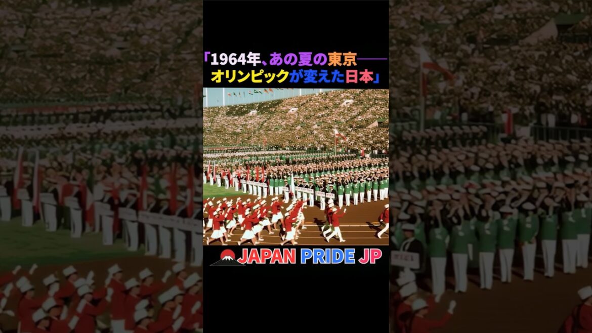 🏟️ “Tokyo in that summer in 1964 – Japan changed by the Olympics” 🏟️ "Tokyo in that summer in 1964 - Japan changed by the Olympics"