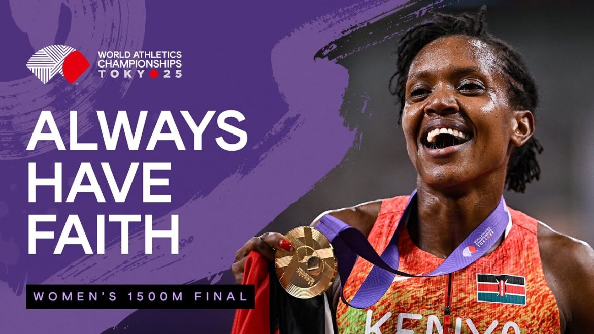Kipyegon dominates 1500m to secure 4th world title | World Athletics Championships Tokyo 25