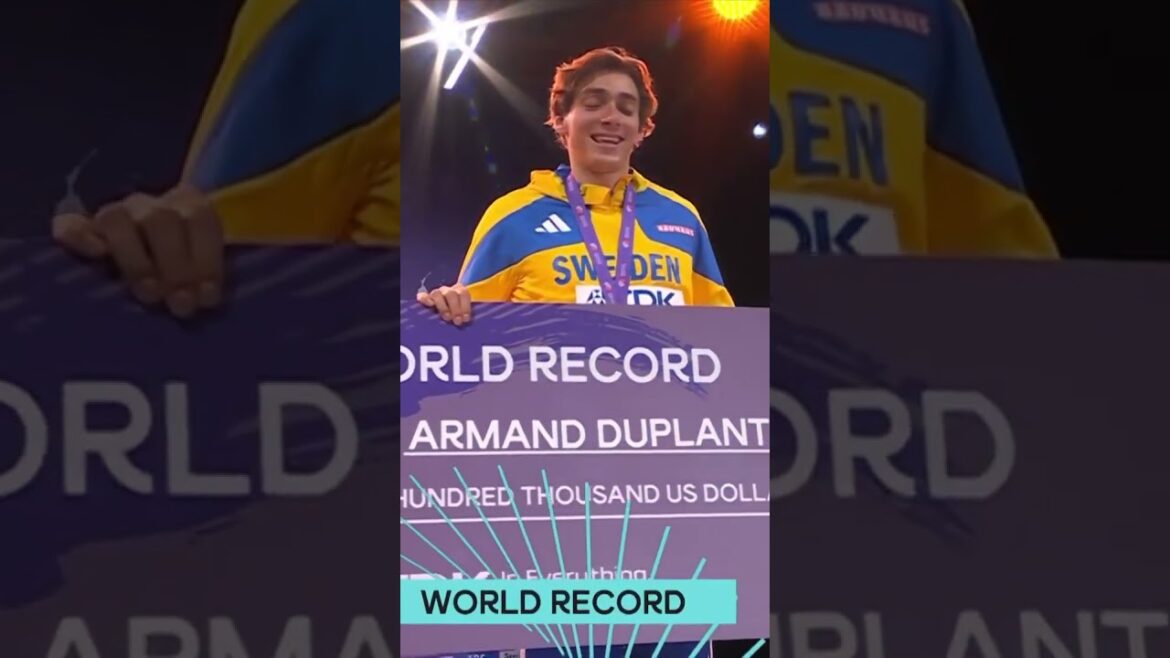 A very happy day to be Mondo Duplantis 👀🥇