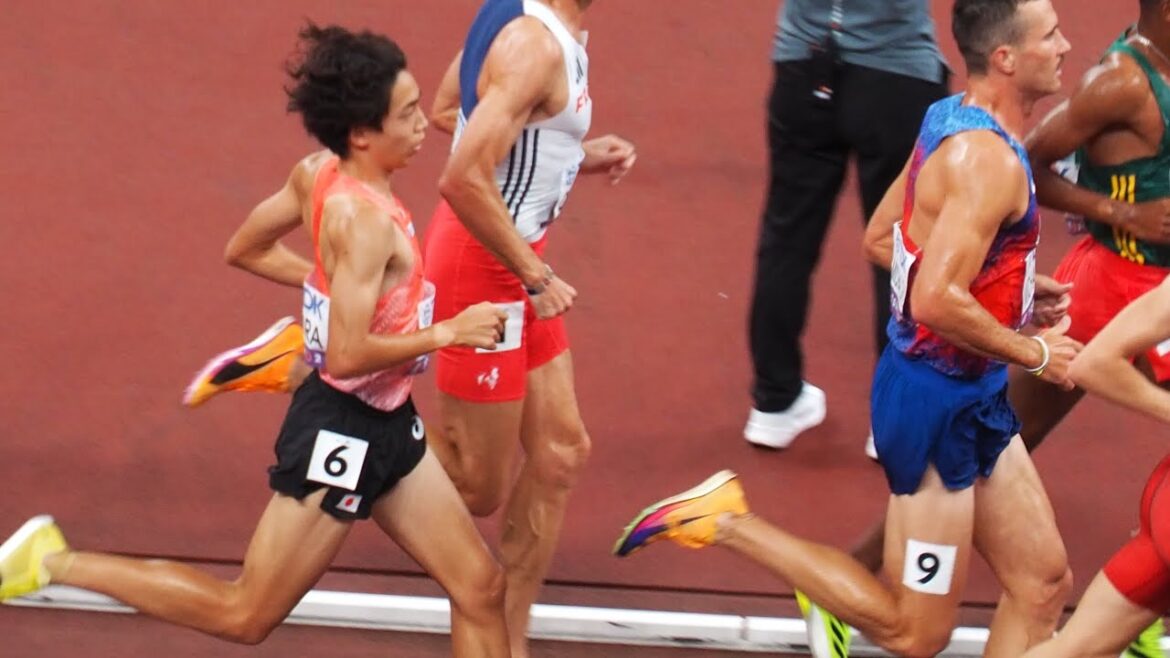 [Photo taken]Tokyo 2025 World Athletics and Field Men's 3000-meter obstacle Miura Ryuji's final round