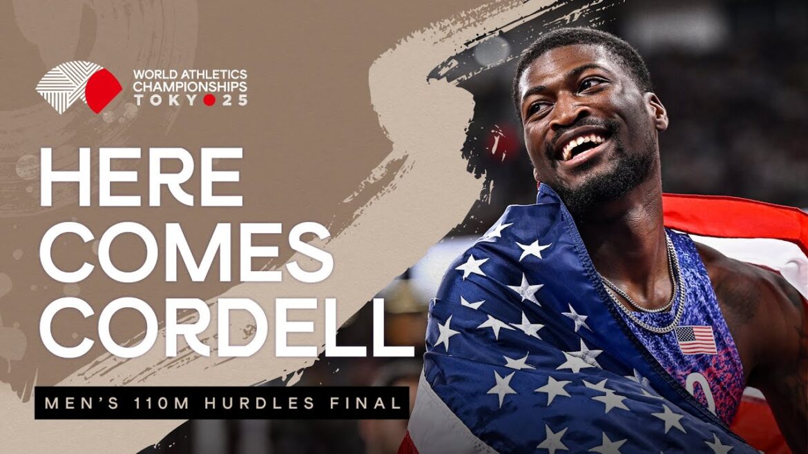 Tinch grabs 110m hurdles global title with 12.99 | World Athletics Championships Tokyo 25