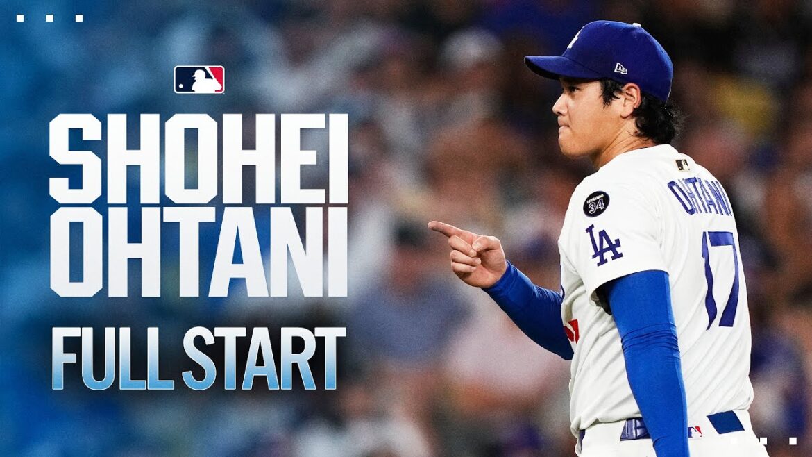 FULL START: Shohei Ohtani tosses five HITLESS innings, hits a HR for the Dodgers! 🤩 | Otani Shohei Highlights