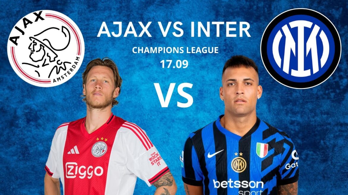 My prediction of Ajax vs Inter Milan My prediction of Ajax vs Inter Milan