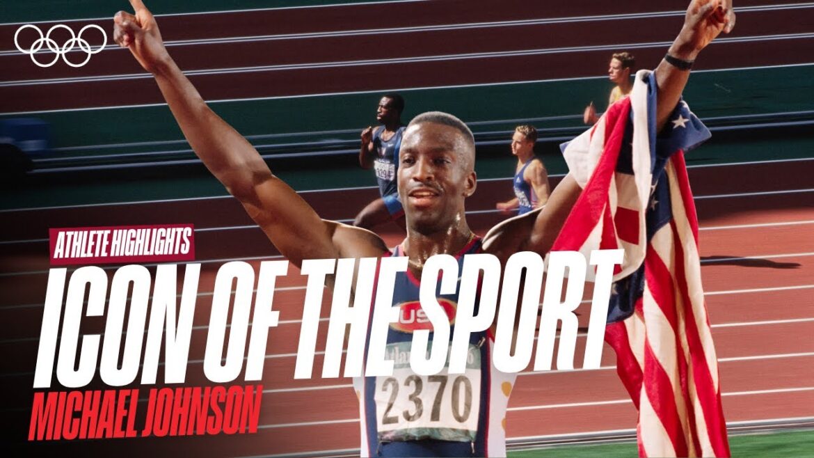 🥇 Born Winner! 🇺🇸 Michael Johnson | All Individual Olympic Medals 🤩💫 | Athlete Highlights