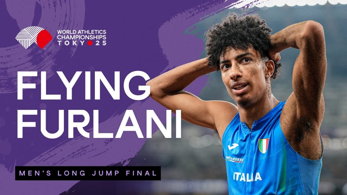 Furlani becomes youngest long jump title winner with 8.39m | World Athletics Championships Tokyo 25