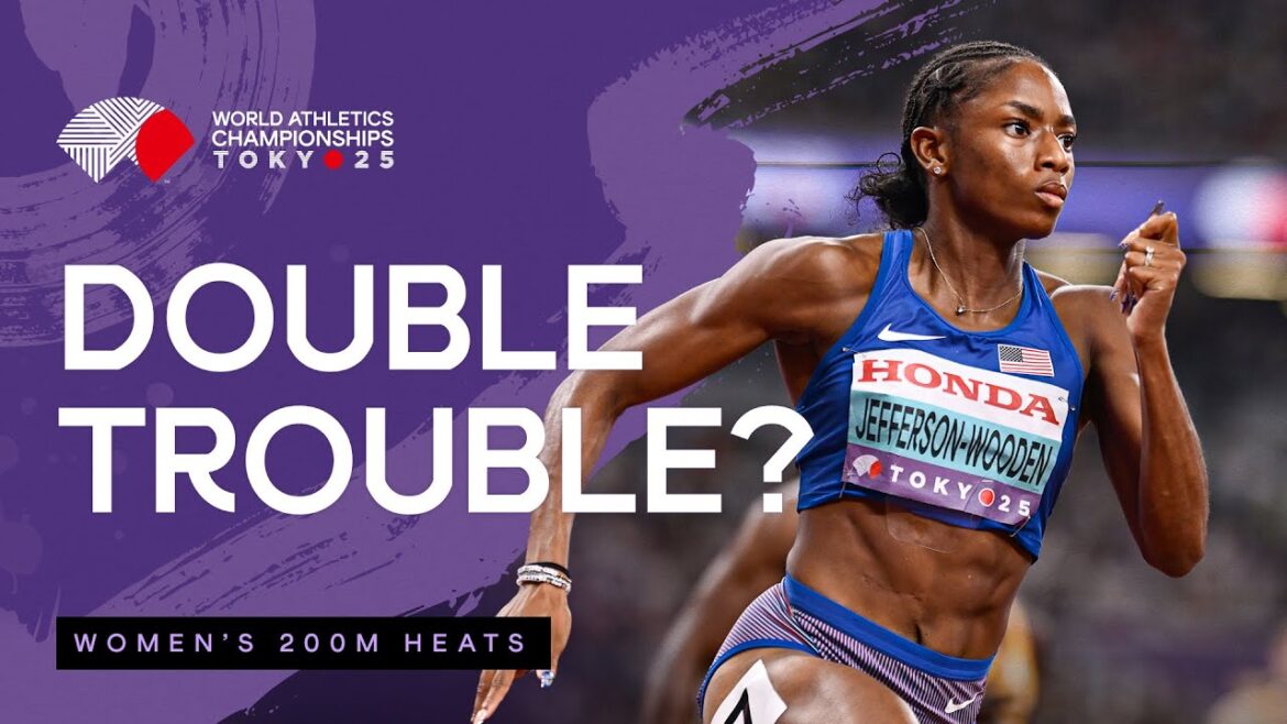 Jefferson-Wooden impresses in 200m heats with 22.24 | World Athletics Championships Tokyo 25