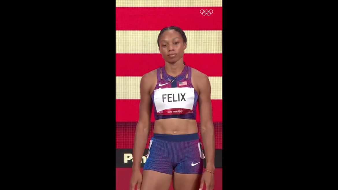 All hail Allyson Felix, the athletics queen! ð All hail Allyson Felix, the athletics queen! ð