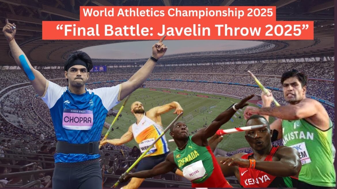 🔴 LIVE: Final Javelin Throw 2025 | Neeraj Chopra World Athletics Championship LIVE | India in Final