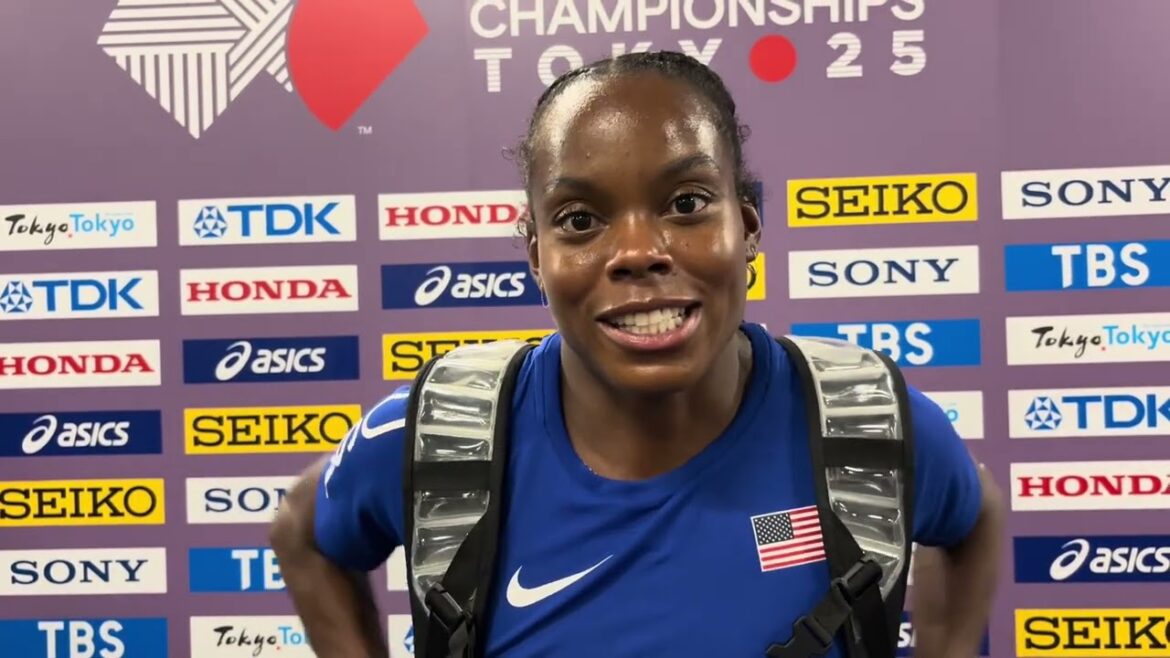 Jasmine Moore Advances To Triple Jump Final, Wants Podium Spot At 2025 Tokyo World Championships