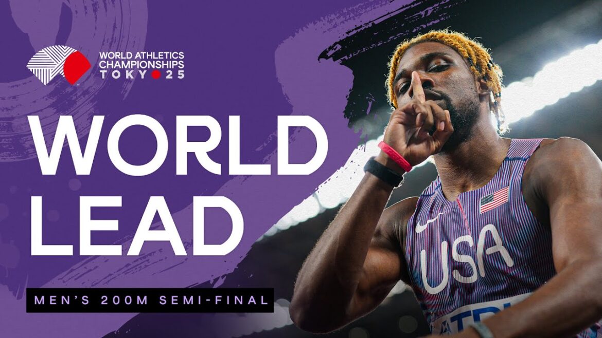 Lyles storms to 19.51 world lead in 200m semis | World Athletics Championships Tokyo 25 Lyles storms to 19.51 world lead in 200m semis | World Athletics Championships Tokyo 25