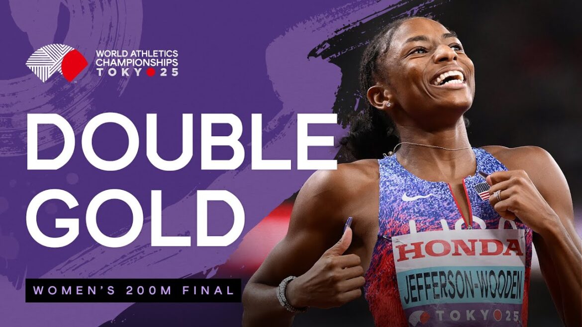 Melissa Jefferson-Wooden storms to sprint double in Tokyo | World Athletics Championships Tokyo 25 Melissa Jefferson-Wooden storms to sprint double in Tokyo | World Athletics Championships Tokyo 25