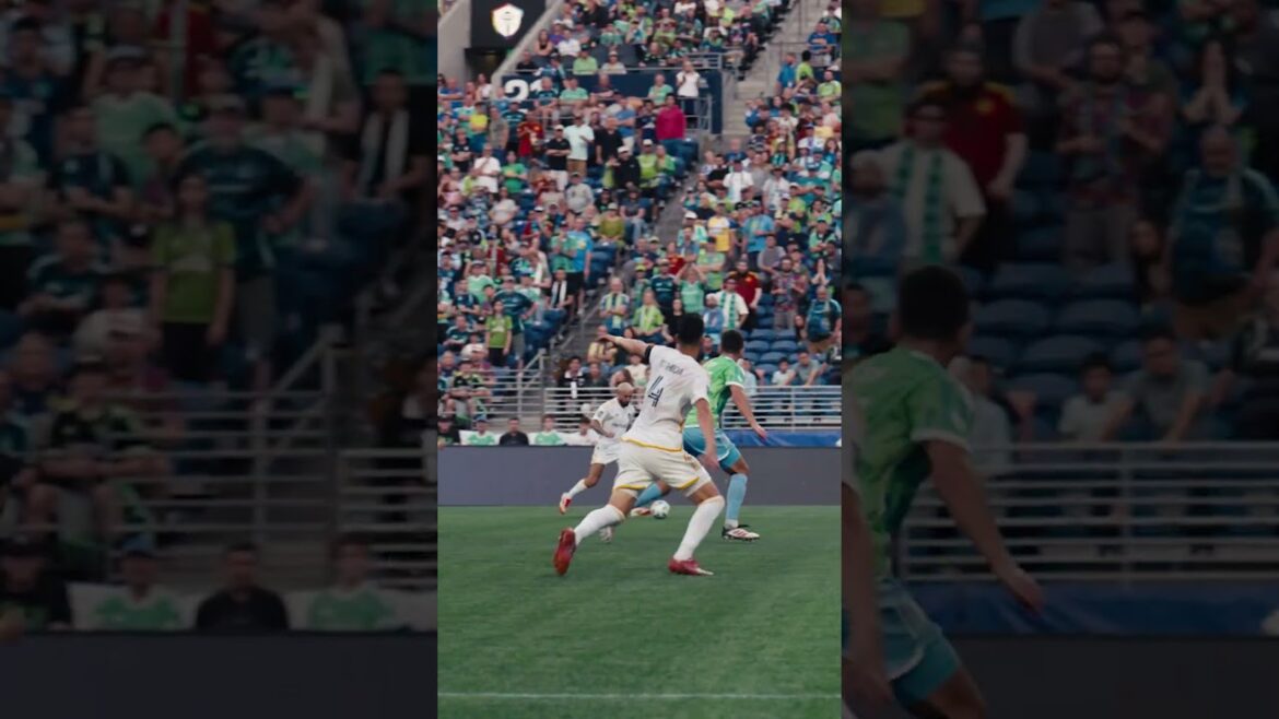 Maya Yoshida Heads it Home in Seattle #lagalaxy #mls