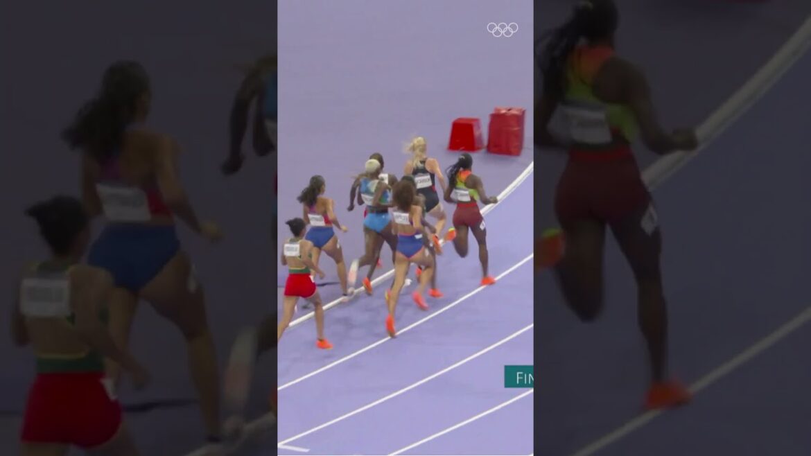 Keely Hodgkinson’s golden run in the women’s 800m is one to remember. 🤩 #Olympics